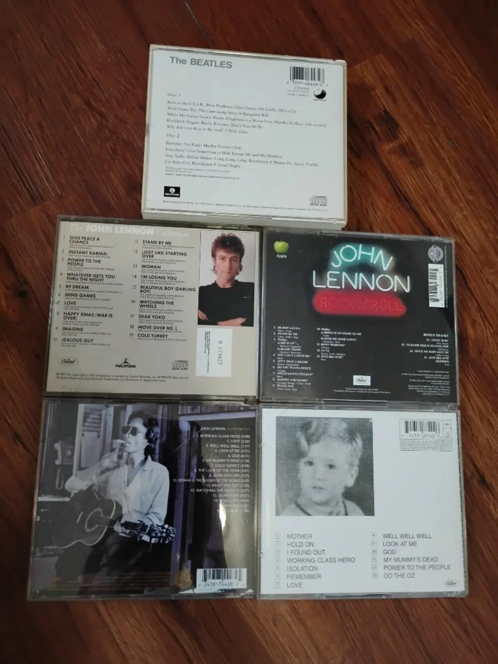Vintage The Beatles John Lennon CDs Lot Bundle